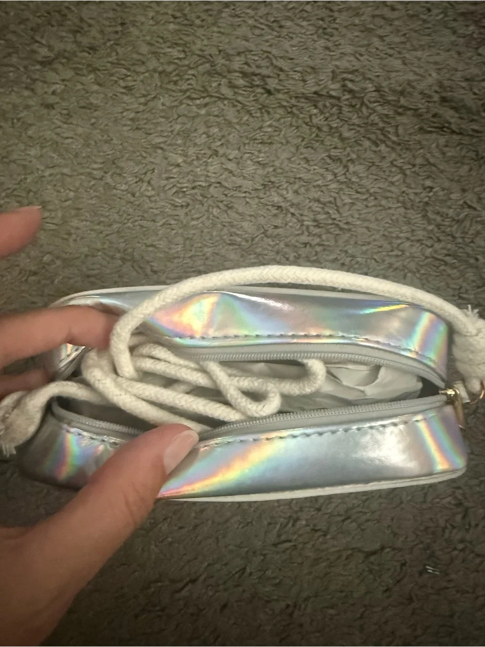 Mimi & Lula Iridescent Fish Tank Purse